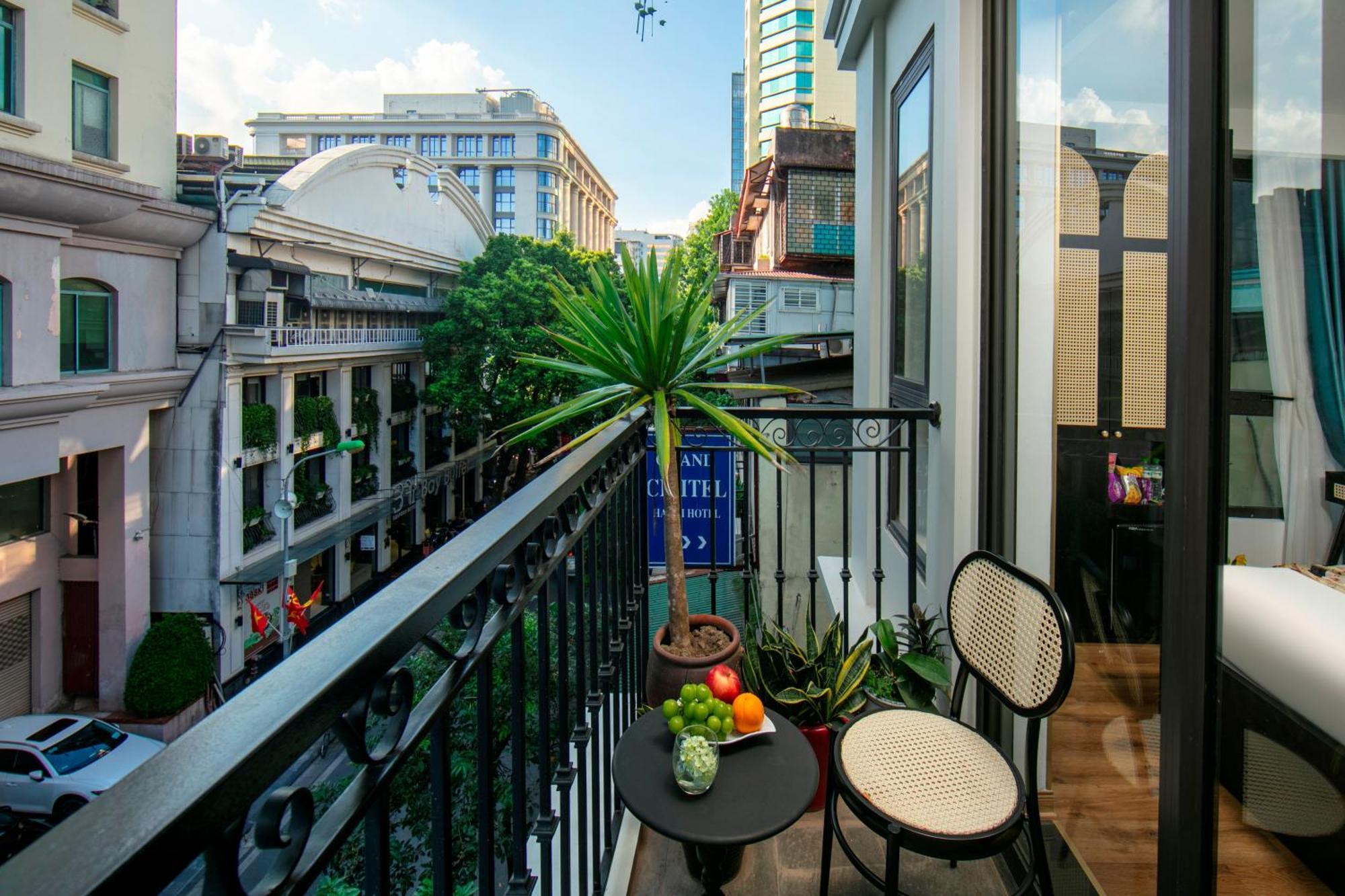 Hotel De Rond Hanoi Exteriör bild